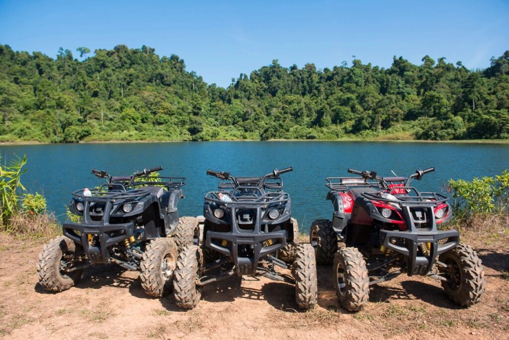ATV's on the trails Higgins Lake