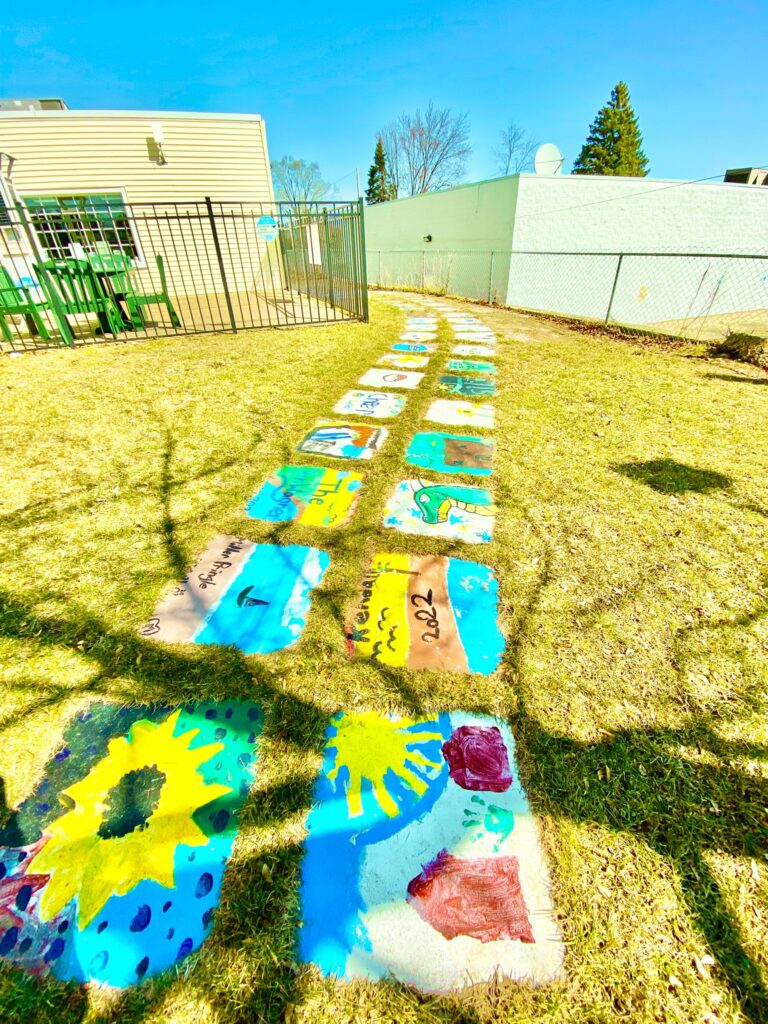 Walkway at the District Library
