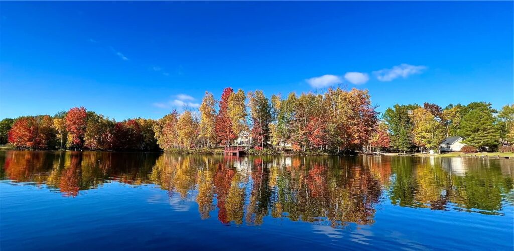 Beautiful Mid-Michigan waterfront home with lake view