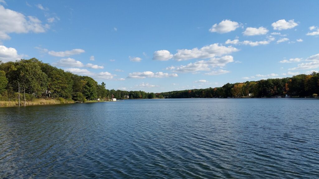 Little Long Lake, Clare County, Michigan.