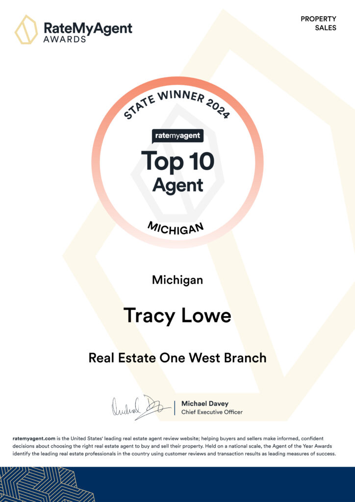 The Team Lowe is honored to accept Agent of The Year Top 10 State Of Michigan 2023